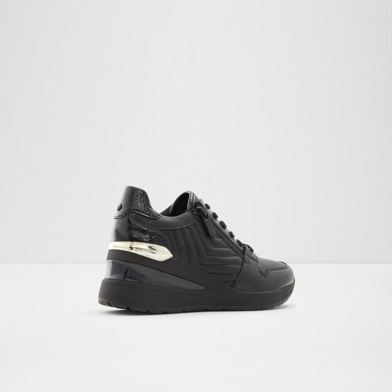 Black Fashion Aldo Online Exclusive Adwiwia-W Wedge Sneaker Wedge