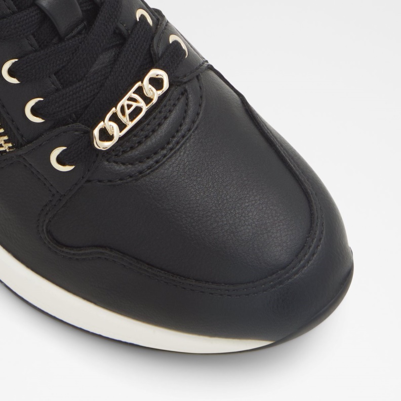 Adwiwiax Wedge Sneaker Wedge Heel Fashion Black Aldo