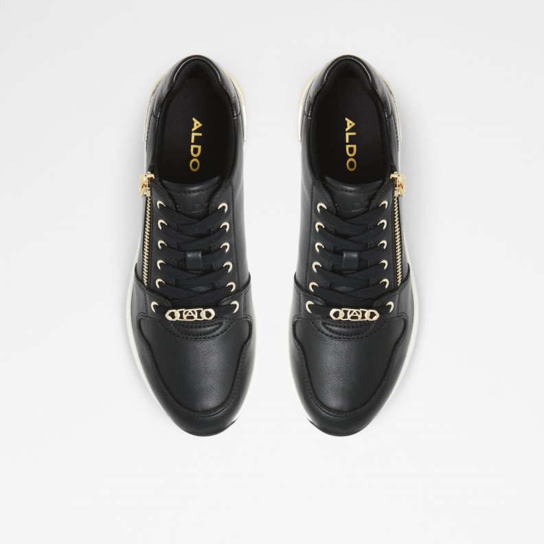 Adwiwiax Wedge Sneaker Wedge Heel Fashion Black Aldo