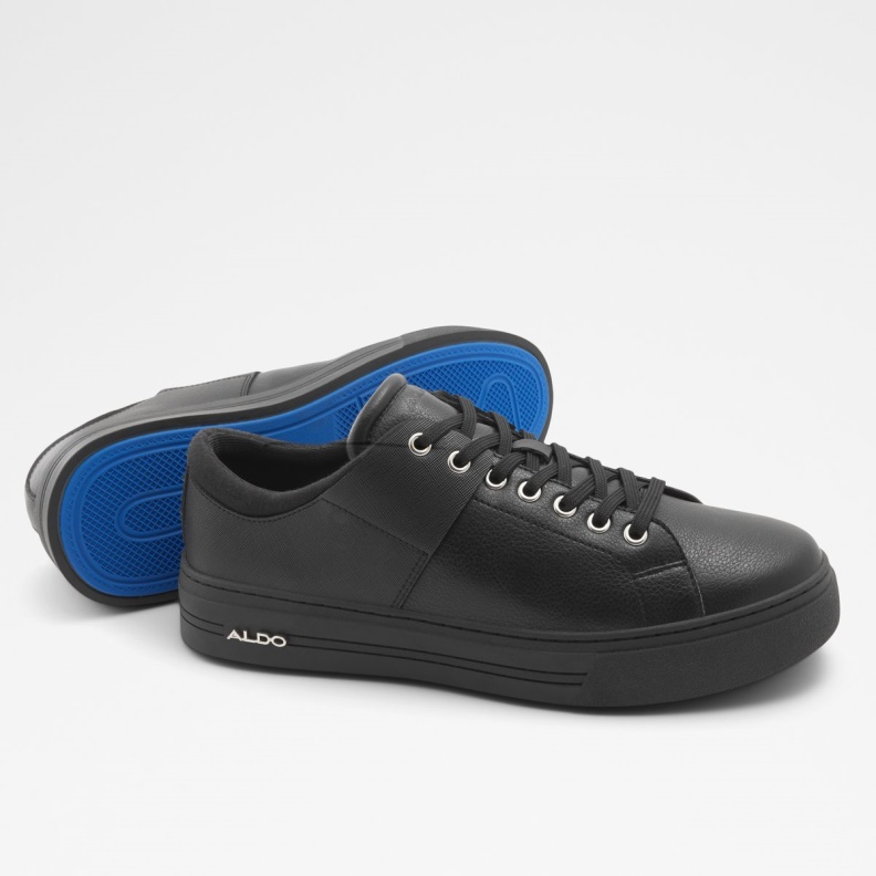 Black Fashion Aldo Agassi Low Top Sneaker
