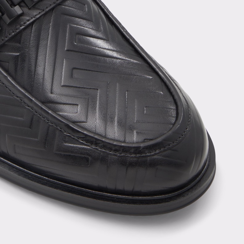 Mode Schwarz Leder Aleck Aldo