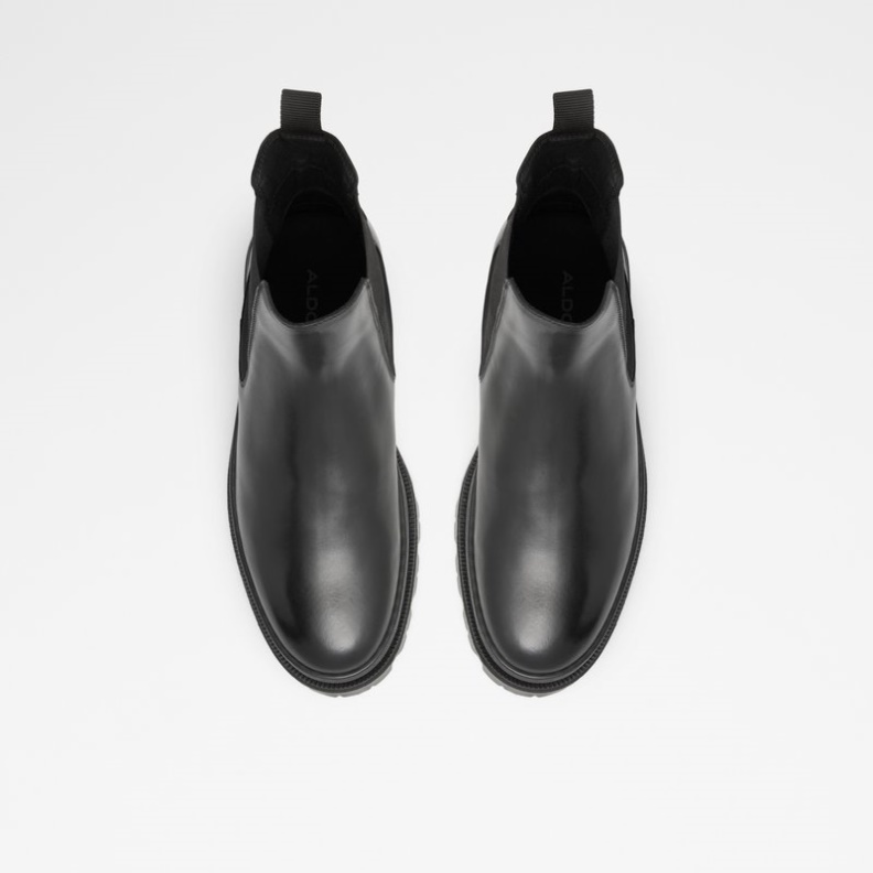 Fashion Aldo Alencia Schwarz Leder Glatt