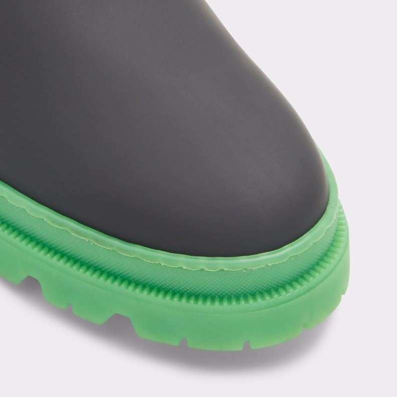 Alencia Aldo Fashion Schwarz Leder Gummi