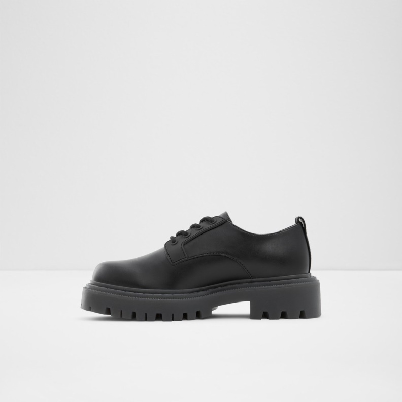 Aldo Fashion Low Stock Alexisse Oxford Shoe Lug Sole Black
