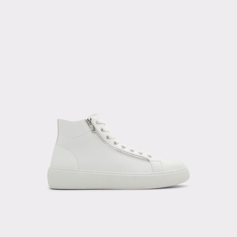 White Fashion Aldo Alpha High Top Sneaker Cup Sole
