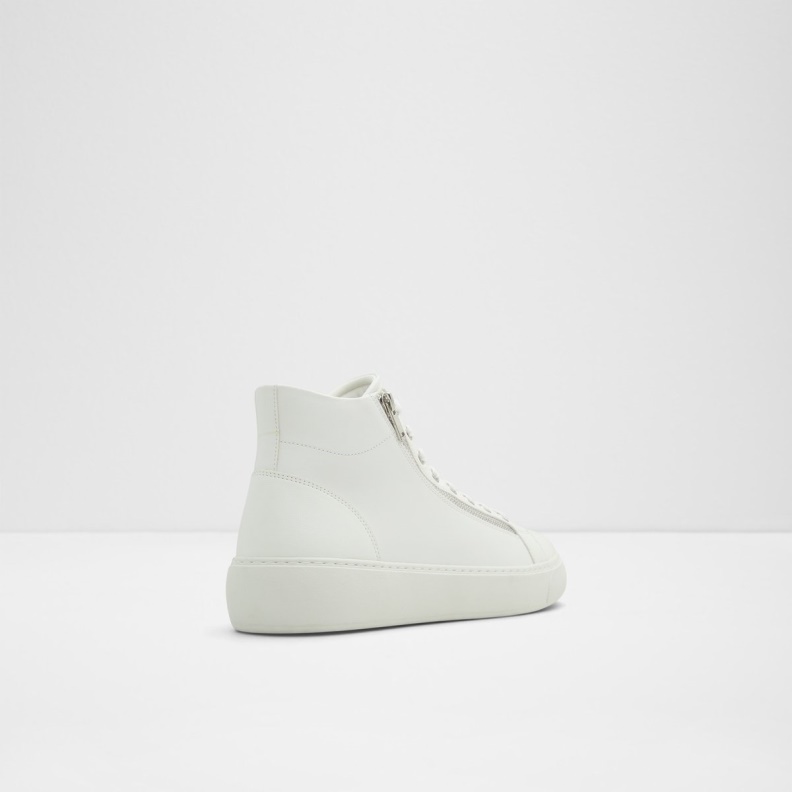 White Fashion Aldo Alpha High Top Sneaker Cup Sole
