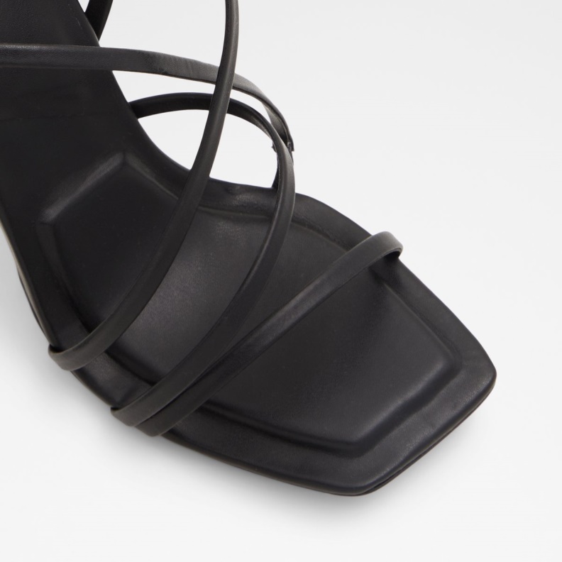 Fashion Aldo New Arrival Amilia Strappy Heeled Sandal Black