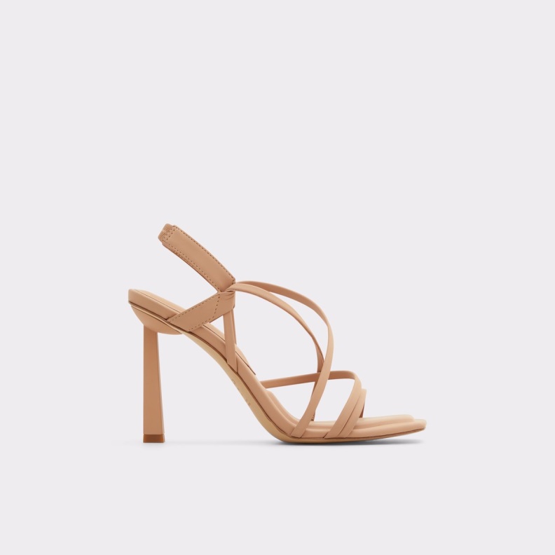 Fashion Medium Beige Amilia Strappy Heeled Sandal Aldo