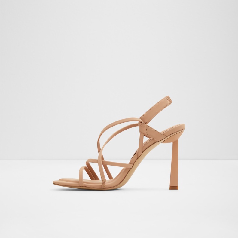 Fashion Medium Beige Amilia Strappy Heeled Sandal Aldo