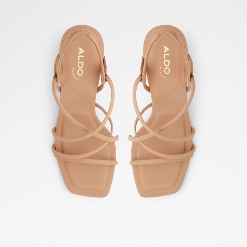 Fashion Medium Beige Amilia Strappy Heeled Sandal Aldo