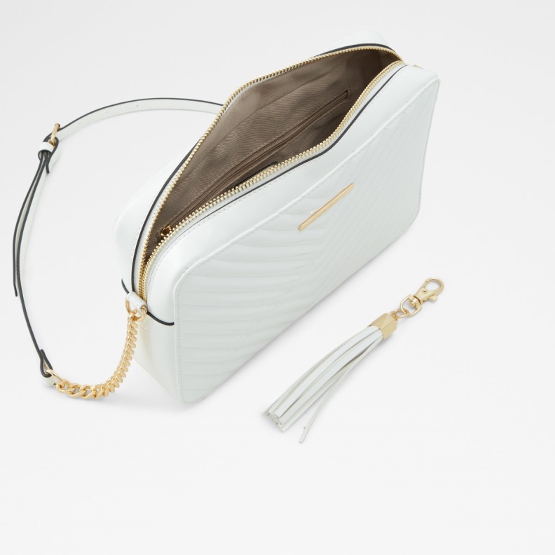 Fashion White Sold Out Andressera Crossbody Bag Aldo