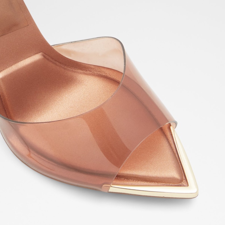 Sold Out Annabrilden High Heel Sandal Stiletto Heel Fashion Dark Beige Aldo