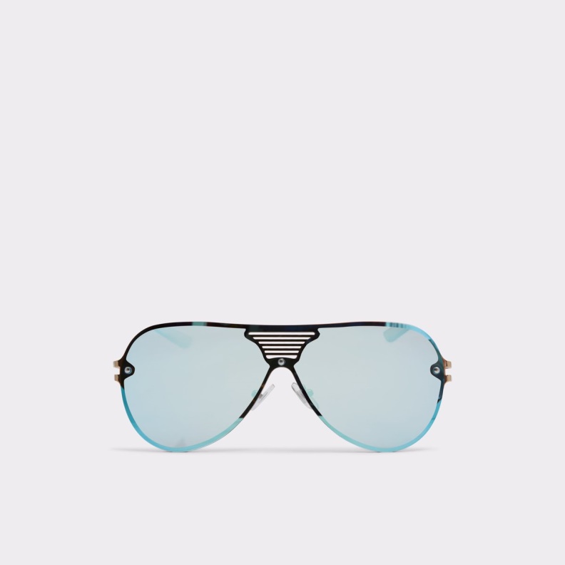 Blue Aldo Fashion Aonyx Aviator Sunglasses