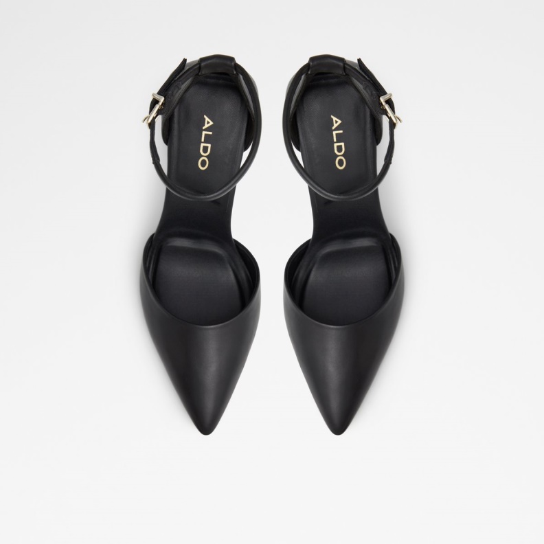 Aldo Fashion Ardcarn Strappy Heeled Shoe Black