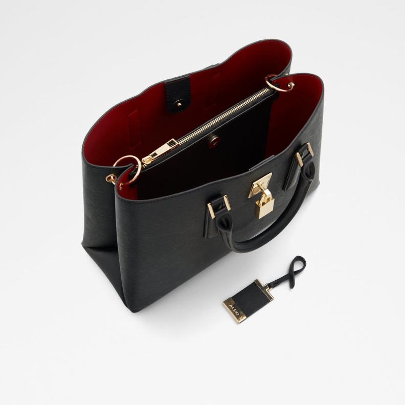 Black Fashion Aldo Areawiell Tote Bag