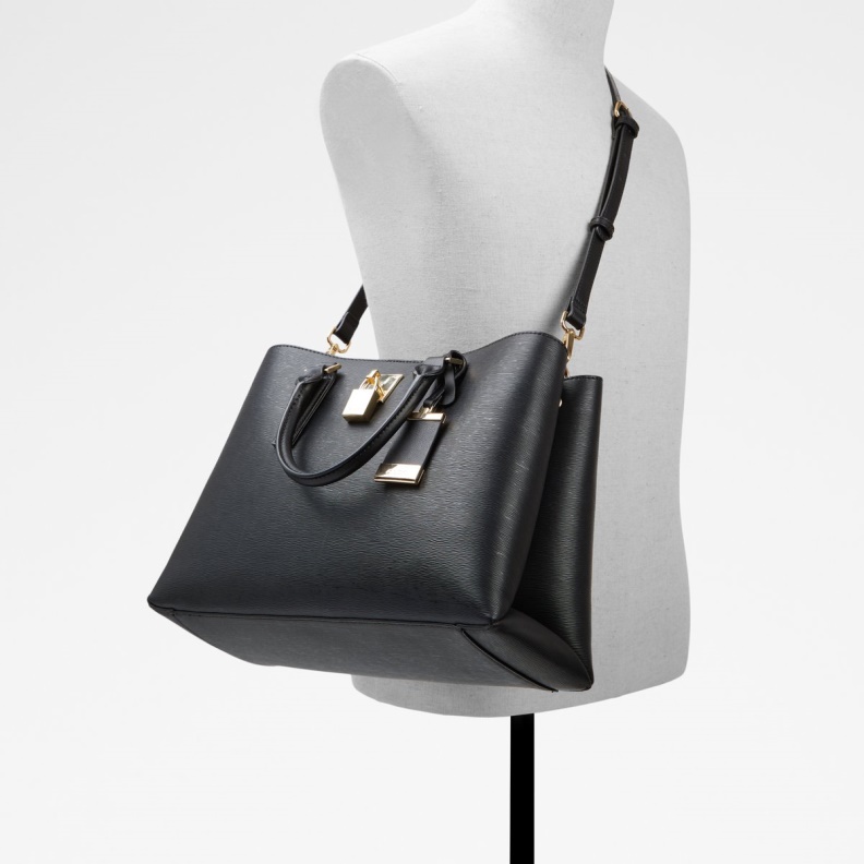 Black Fashion Aldo Areawiell Tote Bag