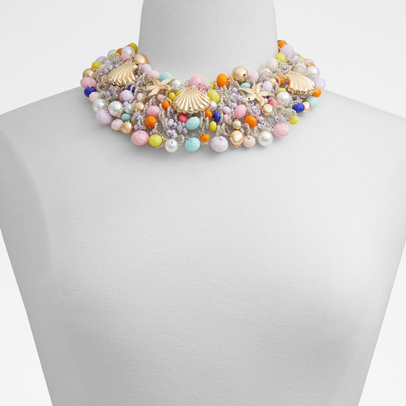 Fashion Aldo Arvane Statement Necklace Yellow