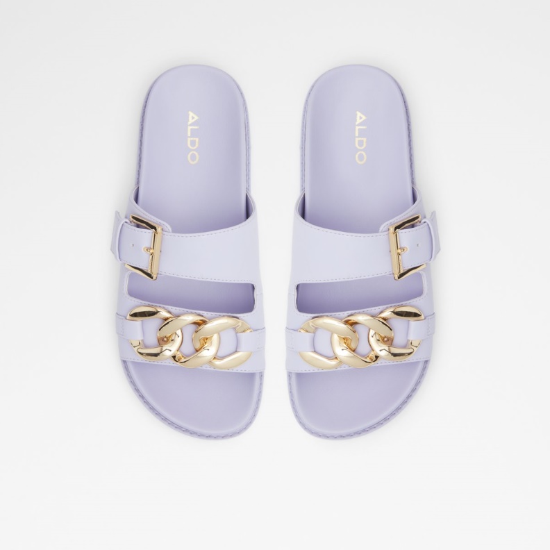 Asae Slide Sandal Aldo Fashion Purple