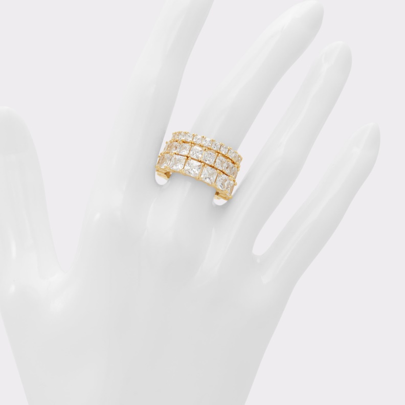 Aschiana Ring Gold-Clear Multi Aldo Fashion