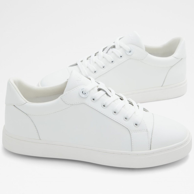 Fashion Aldo White Astila Low Top Sneaker Cup Sole
