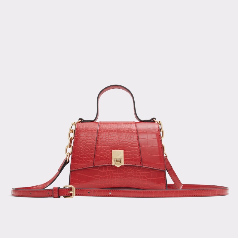Aldo Fashion Red New Arrival Attunga Top Handle Bag