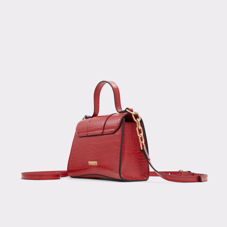 Aldo Fashion Red New Arrival Attunga Top Handle Bag