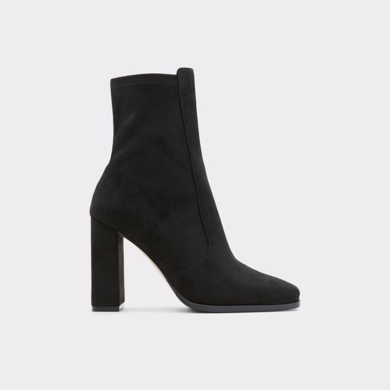 Black Textile Audrella Ankle Boot Fashion Aldo