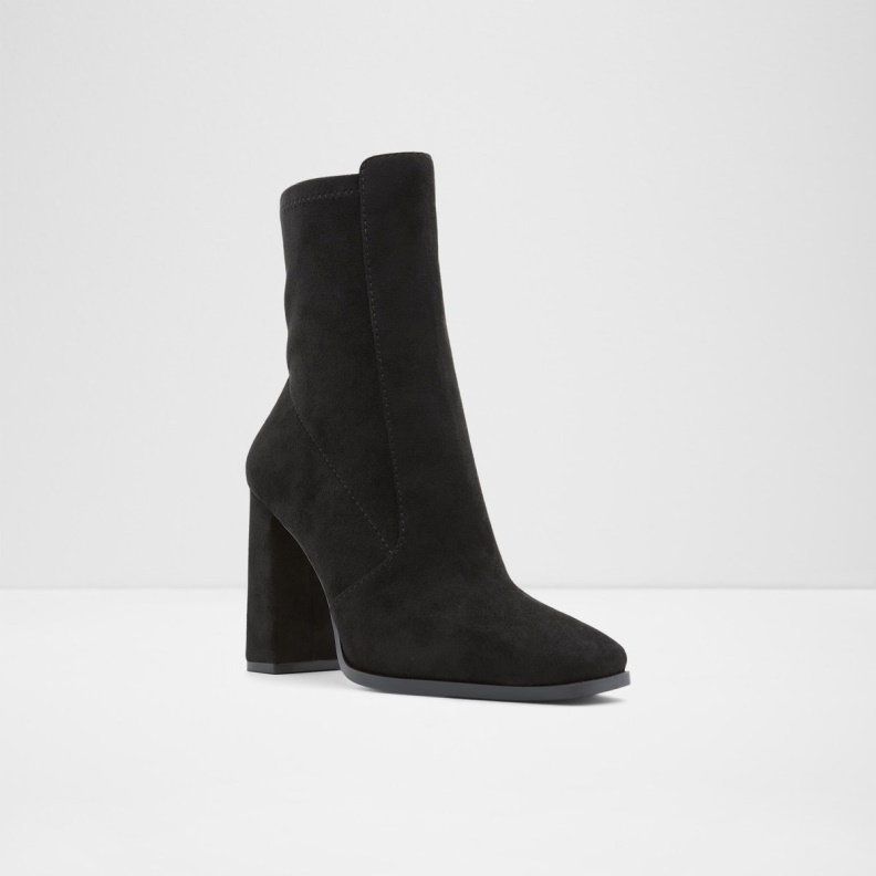 Black Textile Audrella Ankle Boot Fashion Aldo