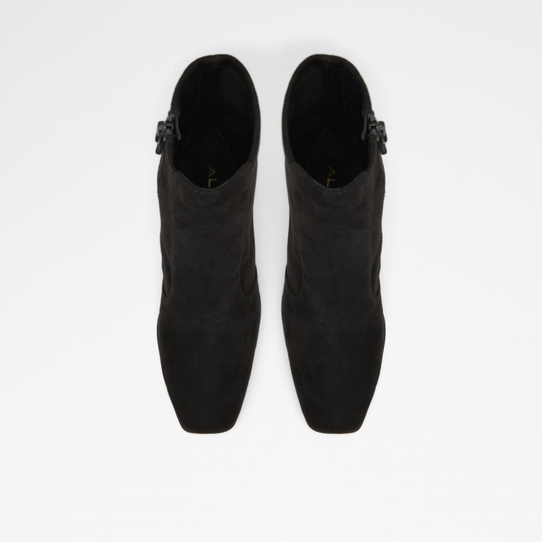 Black Textile Audrella Ankle Boot Fashion Aldo