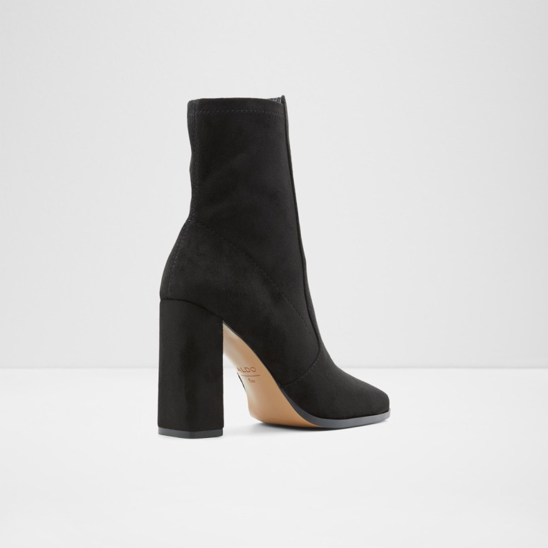 Fashion Aldo Black Textile Audrella Ankle Boot
