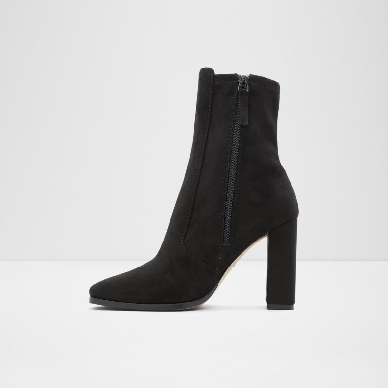 Fashion Aldo Black Textile Audrella Ankle Boot