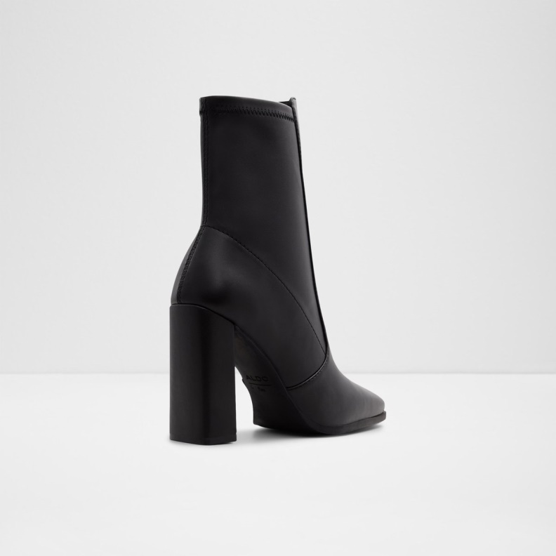 Aldo Fashion Black Synthetic Smooth New Arrival Audrella Ankle Boot
