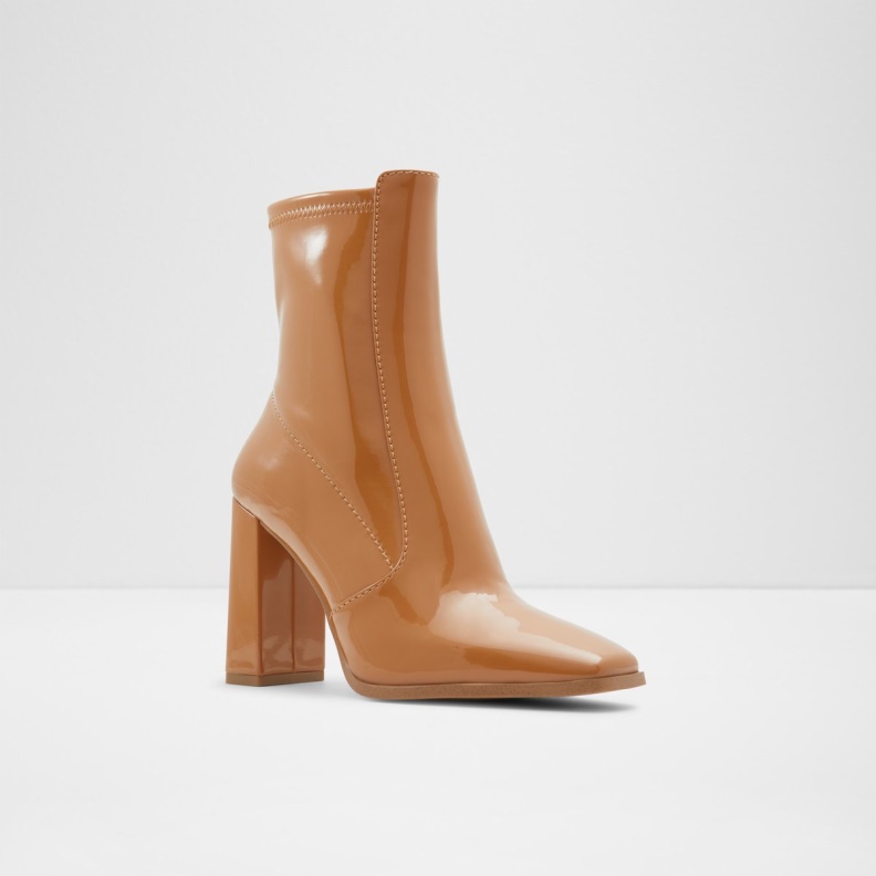 Aldo Audrella Ankle Boot Dark Beige Fashion