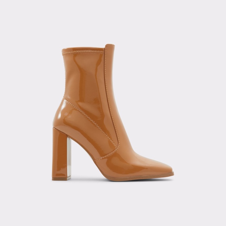 Fashion Dark Beige Audrella Ankle Boot Aldo