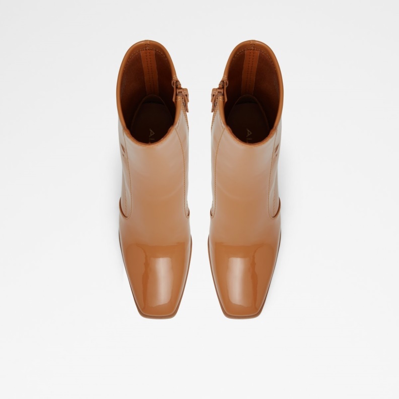 Fashion Dark Beige Audrella Ankle Boot Aldo