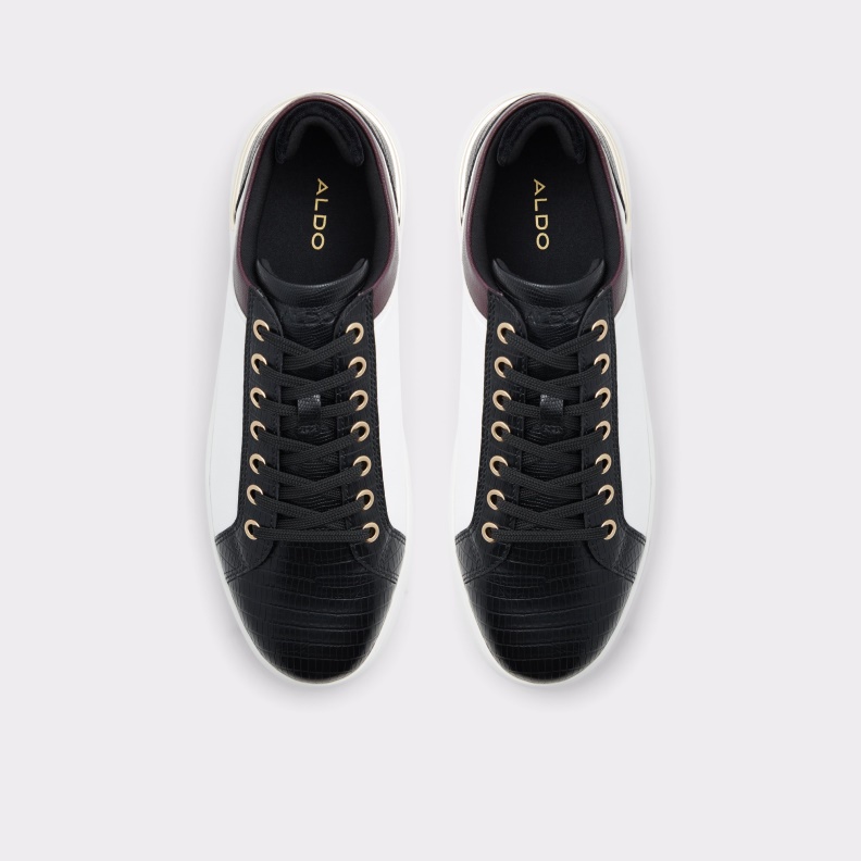 New Arrival Aveo Low Top Sneaker Cup Sole Aldo Fashion Black Synthetic Mixed Material