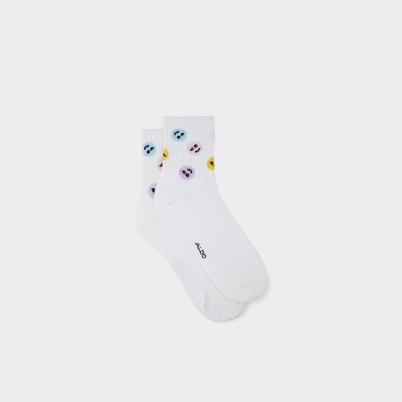 Fashion White Azurara Socks Aldo