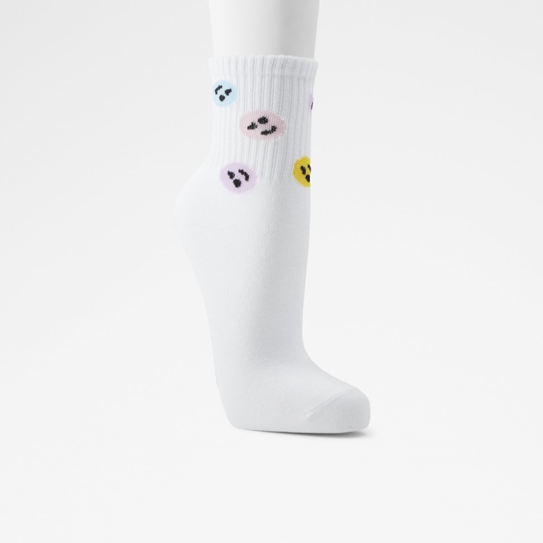 Fashion White Azurara Socks Aldo