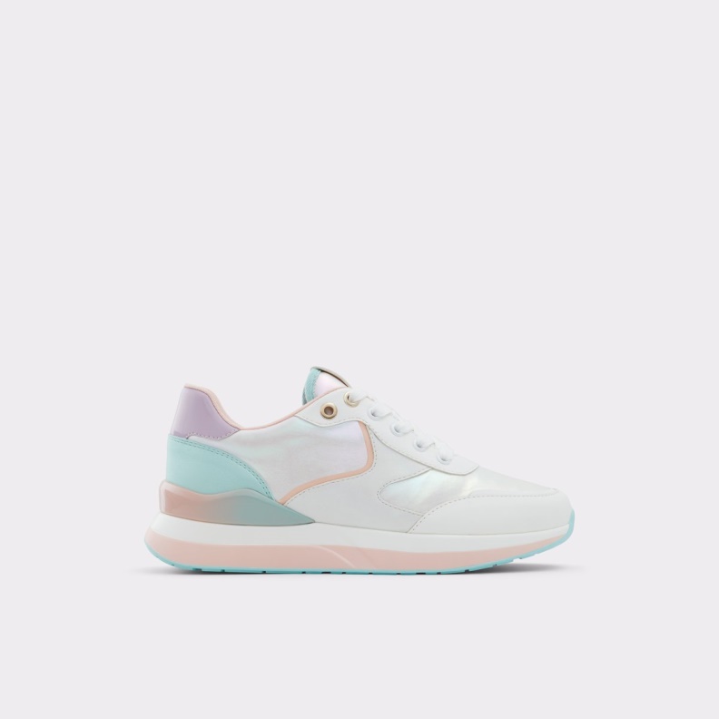 Pastel Multi Azurio Wedge Sneaker Jogger Sole Aldo Fashion