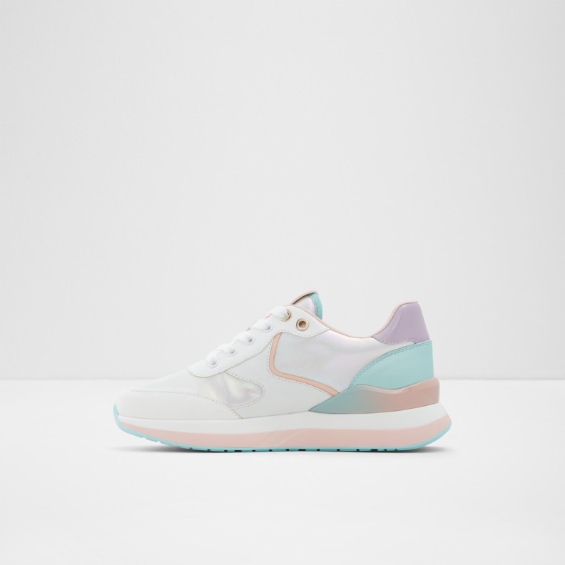 Pastel Multi Azurio Wedge Sneaker Jogger Sole Fashion Aldo
