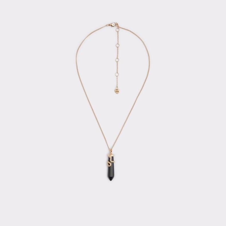 Fashion Black-Gold Multi Aldo Backhouse Necklace