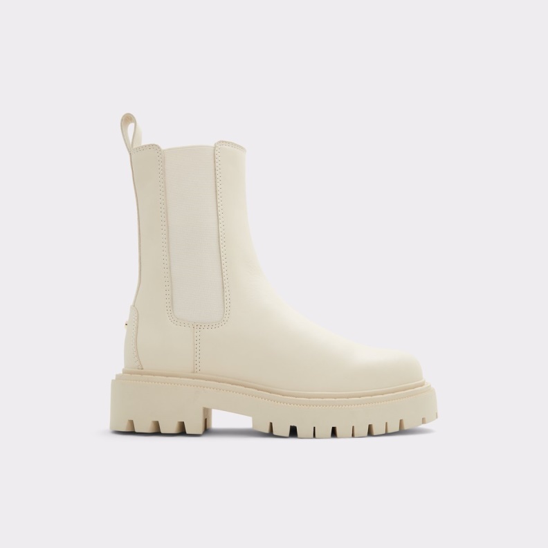 Fashion White Aldo Balaraen Chelsea Boot Lug Sole