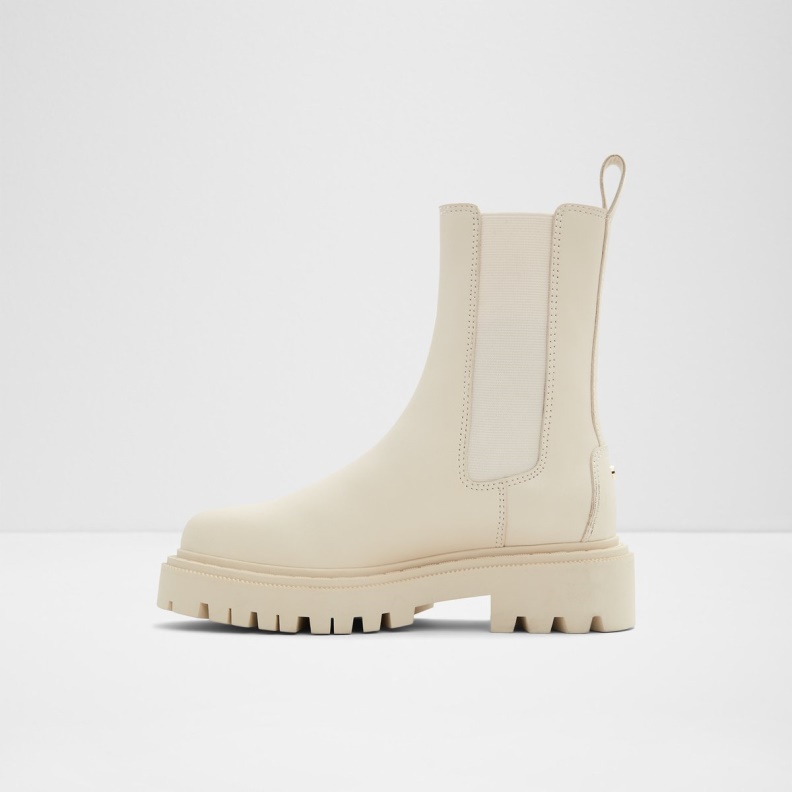 Fashion White Aldo Balaraen Chelsea Boot Lug Sole
