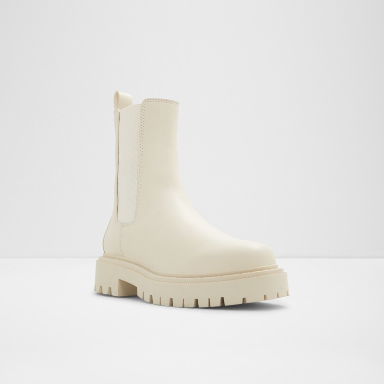 Fashion White Aldo Balaraen Chelsea Boot Lug Sole