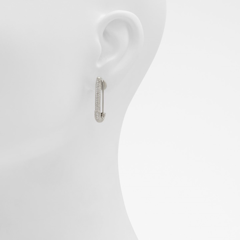 Fashion Silver-Clear Multi Aldo Last Chance Bamaladar Earrings