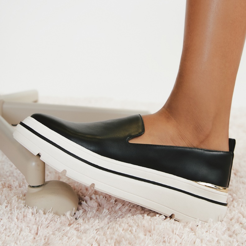 Black Low Stock Banessi Slip On Flatform Fashion Aldo