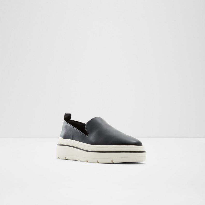 Black Low Stock Banessi Slip On Flatform Fashion Aldo