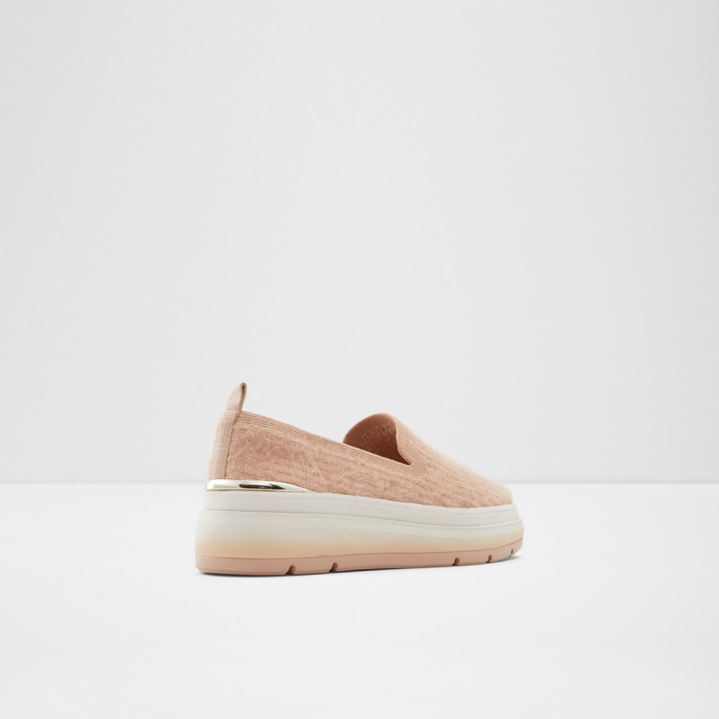 Fashion Aldo Banessi Slip On Flatform Bone