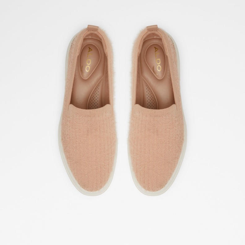 Fashion Aldo Banessi Slip On Flatform Bone