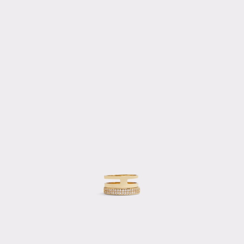 Fashion Gold-Clear Multi Aldo Banzet Ring